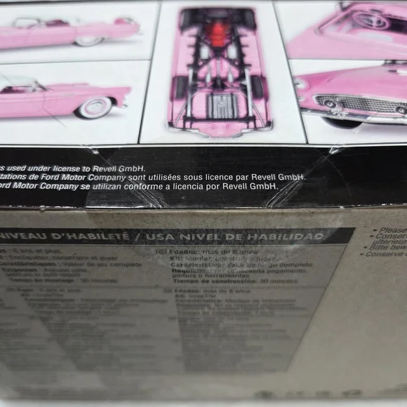Revell 1956 Ford Thunderbird 1:24 Model Kit #85-4518 Pink Route 66 Series NIB - Picture 7 of 11